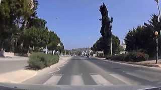 "Drive to Lidl at protaras from Red Indian Diner