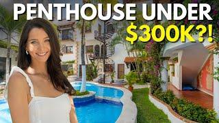 RARE FIND: $290K Penthouse Tour in Playa del Carmen!