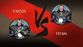 Shadow fight 2 Taitos [ If Titan becomes Thanos] Vs Titan