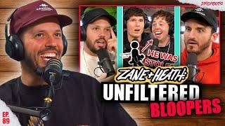 Heath Hussar Reacts to Zane & Heath: Unfiltered Bloopers!! || Dropouts Podcast Clips