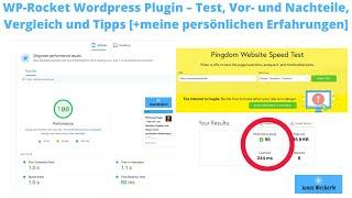 WP-Rocket Plugin: Test, Vor- und Nachteile, Vergleich und Tipps [+meine Erfahrungen nach 2 Jahren]