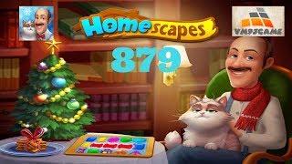 HOMESCAPES Gameplay - Level 879 (iOS, Android)