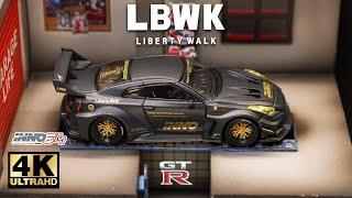 Inno64 1:64 - LBWK x Nissan Skyline GT-R R35(35GT-RR)  l Cinema Shot 4K Die-cast