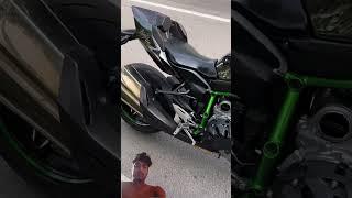 Kawasaki Ninja h2r# birthday to# photo #Ninja h2r ️ straight #bike# shorts