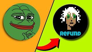 REFUND CRYPTO RFD!! NEXT 100X?! $RFD $PEPE