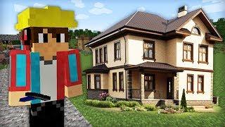 Я ПОСТРОИЛ НОВЫЙ ДОМ СВОЕМУ ДРУГУ В МАЙНКРАФТ | Компот Minecraft