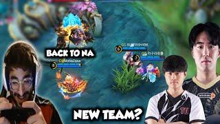 MOBAZANE IS BACK TO NA AND HIS PLAYING WITH GG HOON & SHARK. . .