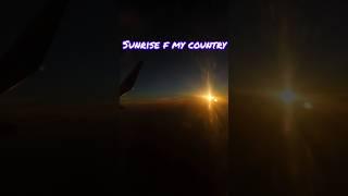 Sunrise f my country #sakhi'sglobaldiary #europe #travel #india #travel