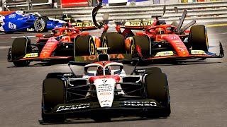 Monaco MADNESS as Lapped Cars cause Last Lap Drama!