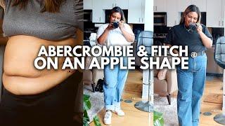 PLUS SIZE ABERCROMBIE AND FITCH ON AN APPLE SHAPED BODY