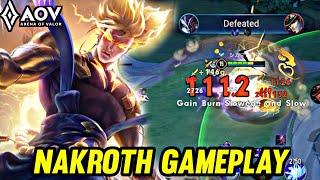 AOV : NAKROTH GAMEPLAY | IN JUNGLE - ARENA OF VALOR LIÊNQUÂNMOBILE ROV