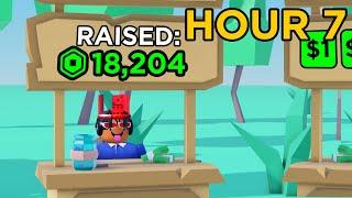 I Played Roblox PLS DONATE For 24 Hours!