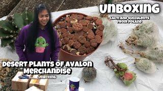 Desert Plants of Avalon Merchandise Unboxing | Cactus and Succulent Unboxing | July 24