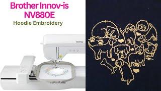 Brother Embroidery Machine #hoodie  #embroidery