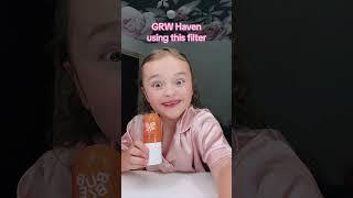 GRW Haven using the Yes/No filter - Part 1 #filters #grwm #garzacrew