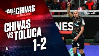 English Highlights & Goals | Chivas vs. Toluca 1-2 | Telemundo Deportes