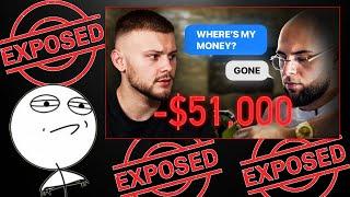 How Daniel Savage Scammed Me Out of $51,000 & Then Blocked Me (FULL PROOF) EXPOSED : Full Reaction!