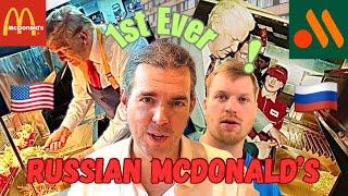 3 AMERICANS in MOSCOWEat @ the Very 1st McDonald’sin RUSSIA!? Or is it?!@hunterallstars 