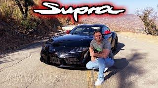 2020 Toyota Supra Road Test Review - On the back roads USA