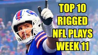 Top 10 Most Scripted NFL Plays | Week 11