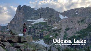 Hiking To Odessa Lake | Sourdough Campsite in the Rocky Mountain National Park