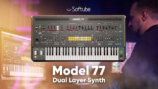 Introducing Model 77 Dual Layer Synth – Softube