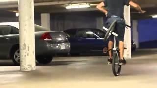 Велосипед BMX, видео трюки