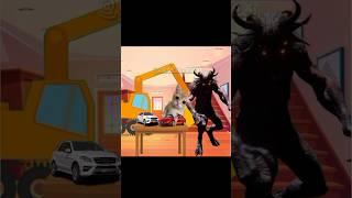 Excavator Kidnaps Happy Cat... But Why??? #bananacat #fyp #catfunny
