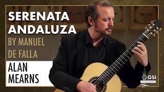 Alan Mearns performs Manuel de Falla's "Serenata Andaluza" on a 2021 Antonio Marin Montero guitar