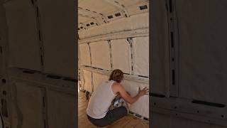 Vanlife Van Build | Insulation