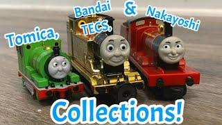 Thomas & Friends Japanese Model Collections! (Bandai TECS, Nakayoshi, & Tomica!)