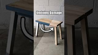 Restoring a Ruined Small Bench #shorts #diy