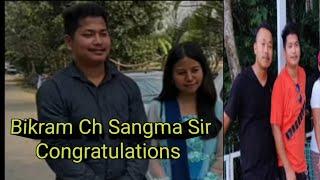 Sir Bikram Ch Sangma koba Nokchame Kajok || Masie Rabo channel || congratulations   Sir Bikram