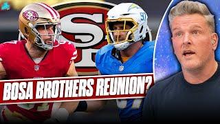 Chargers Cut Joey Bosa, Could Be Joining His Brother On The 49ers?! | Pat McAfee Show