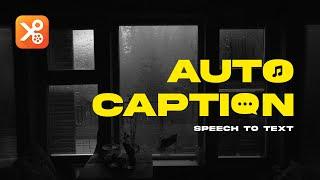 How to Use Auto Caption in YouCut? |  Trending Video Editing Tutorial |