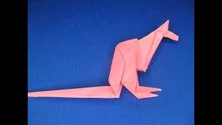 КЕНГУРУ ИЗ БУМАГИ БУМАЖНАЯ КЕНГУРУ HOW TO MAKE PAPER KANGAROO