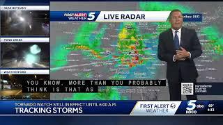 WATCH LIVE: Tracking Severe Storms Across Oklahoma