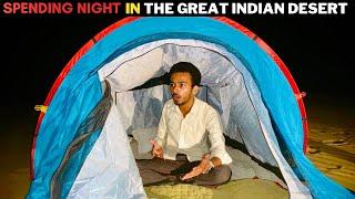 I Spent a Night in The GREAT INDIAN DESERT 