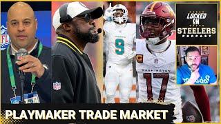 Steelers Big Players in NFL Trade Market for Offensive Weapon? | Why T.J. Watt Will Sign Extension