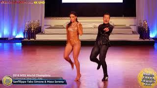 WSS16 Professional Salsa On2 World Champions Sanfilippo Tabo Simone & Maso Serena