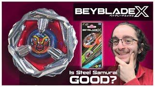 How Good Is Steel Samurai In Beyblade X 13+ Competitive Testings