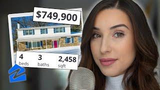 ASMR | Shopping for & Judging Homes on Zillow