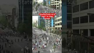 Shooting breaks out at Utah’s ‘No Kings’ protest #news #trump