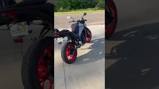 Yamaha MT-03 w/ full exhaust!