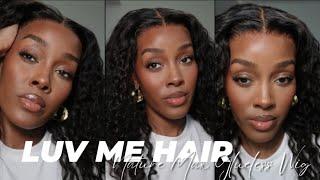 LuvMe Nature Max Deep Wave Frontal Wig | Glueless Wig | Perfect Hair for Summer