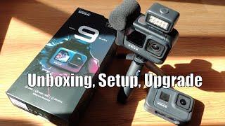 GoPro 9 Unboxing, Initial Setup & Firmware Upgrade