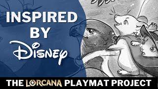 Original Art Inspired by Disney's Lorcana | The Lorcana Playmat Project