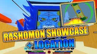 Rashomon Spawn Location + Showcase || Shinobi Life 2 || Roblox
