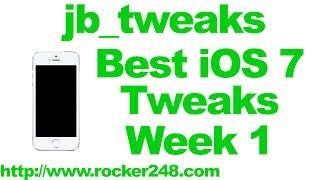 Top 5 iOS 7 Compatible Tweaks | Episode #1