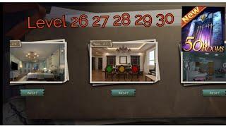 NEW 50 Room Escape Level 26 27 28 29 30 Walkthrough